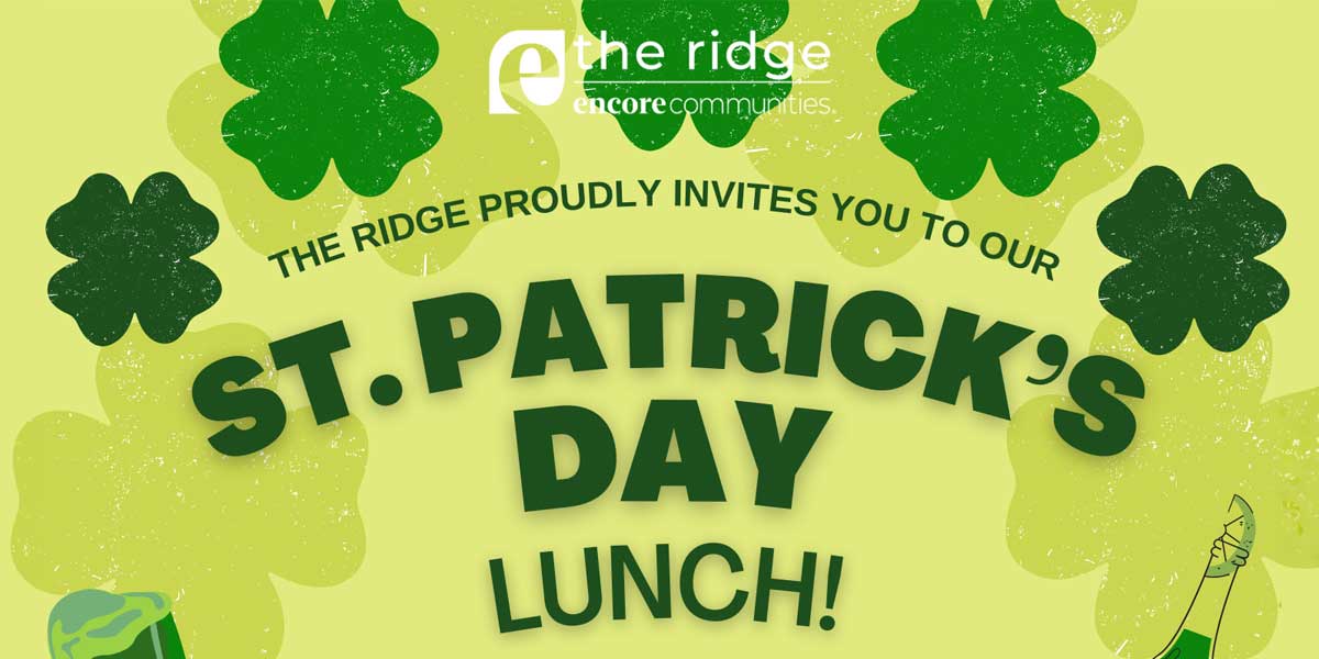 The Ridge St. Patty's Day Lunch