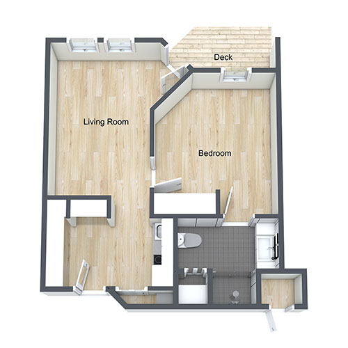 Clearbrook Inn sample residence floor plan