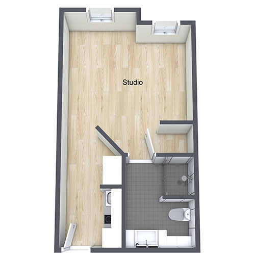 Clearbrook Inn sample residence floor plan