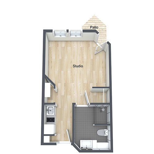 Clearbrook Inn sample residence floor plan
