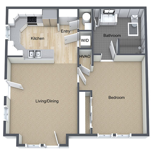 Country Meadows sample residence floor plan