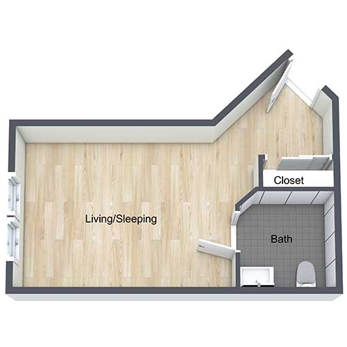 The Ridge sample residence floor plan