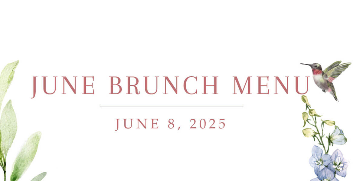 June Brunch Menu