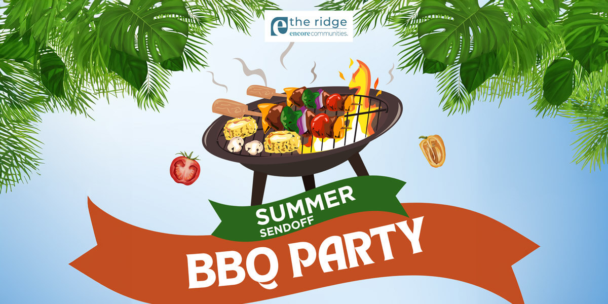 End of Summer Send-Off BBQ, September 26th 2:00–4:00 PM