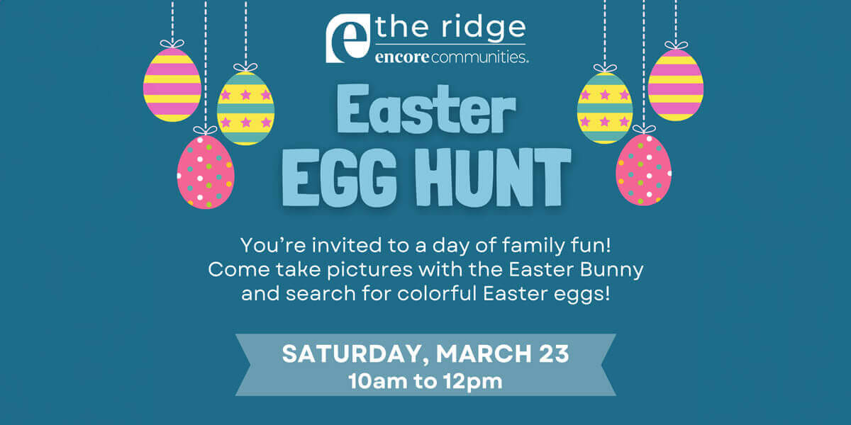 Easter Egg Hunt: You're invited to a day of family fun! Come take pictures with the Easter Bunny and search for colorful Easter eggs!